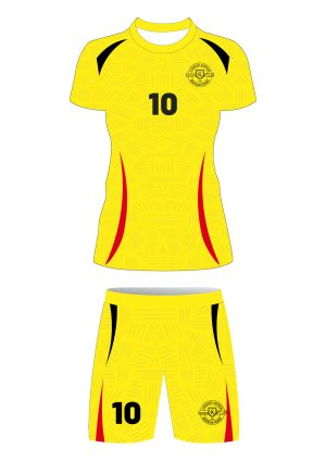 Uniforme Arquero Femenino Amarillo Colegio Alemán