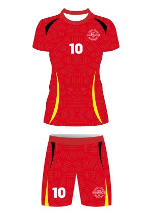 Uniforme Arquero Femenino Rojo Colegio Alemán