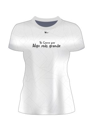 Blusa Running For Children Femenina Blanca