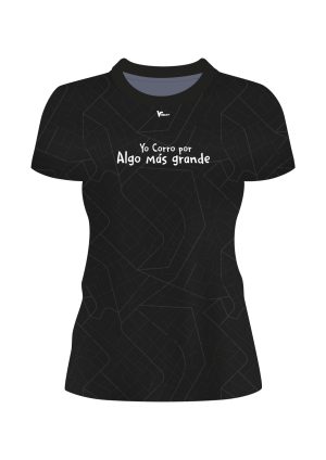 Blusa Running For Children Femenina Negra