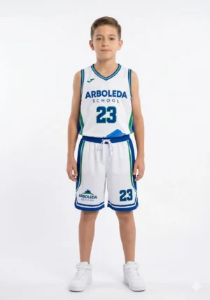 Uniforme de Baloncesto Masculino Visitante - Arboleda