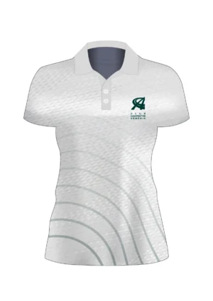 Camisa Polo Golf Blanco Femenino
