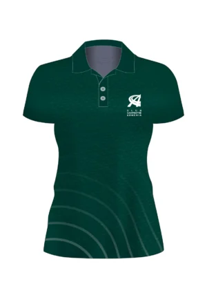 Camisa Polo Golf Verde Femenino