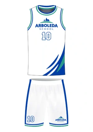 Uniforme de Baloncesto Masculino Visitante - Arboleda