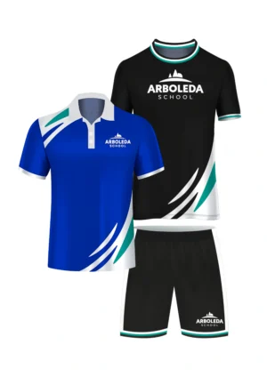 Kit Uniforme Tenis de Mesa Femenino - Arboleda + Camisa de presentación
