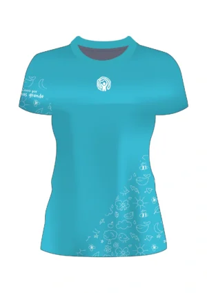 Blusa Running For Children Femenina Azul