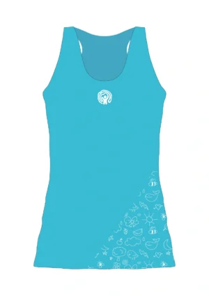 Esqueleto Running For Children Femenino Azul