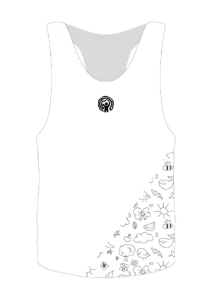 Esqueleto Running For Children Masculino Blanco