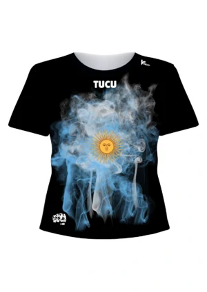 TUCU - Blusa Crop Femenina Negra