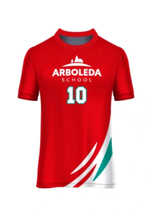 Camiseta de Fútbol Masculino Arquero Rojo - Arboleda