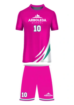 Uniforme de Fútbol  Femenino Arquero Fucsia - Arboleda