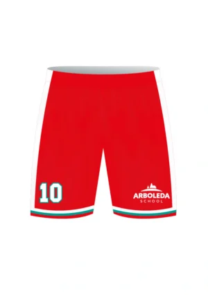 Pantaloneta de Fútbol Femenino Arquero Rojo - Arboleda
