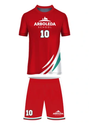 Uniforme de Fútbol  Femenino Arquero Rojo - Arboleda