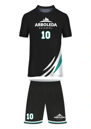 Uniforme de Fútbol  Femenino Arquero Negro - Arboleda