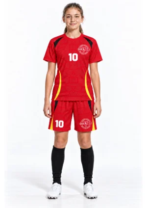 Uniforme Arquero Femenino Rojo Colegio Alemán
